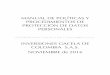 Manual de Políticas y Procedimientos de Protección de ...motelibiza.com/pdf/Manual-de-Politicas-y-Procedimientos...Manual Protección de Datos INVERSIONES GACELA DE COLOMBIA S.A.S