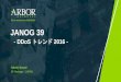 Rio 2016 - Arbor Webinar - JANOG | JApan Network ...ƒ•ラッディング ACKフラッディング DNSクエリーフラッディング DNSランダムクエリー ... Rio 2016 -