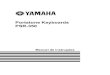 Portatone Keyboards PSR-350 - br.yamaha.com · (Veja pág. 36) No modo Song (canção), ... Também permite ajustar o tempo e iniciar automaticamente a canção, ou estilo selecionados