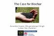 The Case for Biochar · Amazonian Terra preta Source:  Terra preta (dark earth) soils High plant productivity High organic carbon – stable char (black carbon)