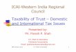 ICAI-Western India Regional Council Taxability of Trust ... · ICAI-Western India Regional ... Value of medial/ education services provided to specified persons by trust running hospital