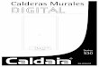 Calderas Murales DIGITAL - assistgas.com · Este manual contiene información sobre el uso, instalación y mantenimiento de las calderas CALDAIA modelos Digital S30, S30 City, S30f,