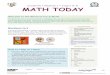 Grade PK • Module 1 • Topics A–D MATH TODAY Core/Transitional... · Each letter includes a summary of what your child is learning, key vocabulary terms, and ways you ... Grade