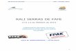 REG RALI SERRAS DE FAFE 2010 - demoporto.com Roadbook... · Rali Serras de Fafe 2015 CNR – CFPAKN –Sprint 1 RALI SERRAS DE FAFE 13 E 14 de MARÇO de 2015 CAMPEONATO NACIONAL DE