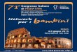 Network per i - 71° Congresso Italiano di Pediatriacongresso2015.sip.it/documenti/programma.pdf · di PEDIATRIA ROMA 4-6 giugno 2015 Rome Marriott Park Hotel Network per i CONGRESSO