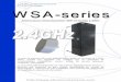 Antena WSA-series para WiFi ·  Antena para comunicaciones WiFi en banda 2.4GHz La serie de antenas WSA está diseñada para trabajar en la banda de 2.4GHz