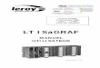 LT ISaGRAF - 2ar-groupe.com LT_Isagraf.pdf · Présentation générale Manuel Utilisateur ISaGRAF Page 7 1 Présentation générale Le LT (LT80 ou LT160) de Leroy Automation est programmable