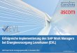 Erfolgreiche Implementierung des SAP Work Managers … · 11.05.2014 · | ConVista Consulting AG Die Energieversorgung Leverkusen GmbH in Zahlen 3 Mitarbeiter 380 180 km² Versorgungs