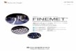Nanocrystalline Components - hitachi-metals.co.jp · FT-3KM FT-3K50T Mn-Zn Ferrite 3 times(μ' 5k) Mn-Zn Ferrite (μ' 10k) Core Size OD:25mm, ID:15mm, HT12.5mm Cu wire φ1.5mm - 13ts