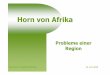 Horn von Afrika - uni-trier.de .politisch-geographisch (i.e.S.) „thiopien Eritrea Dschibouti Soalia