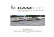BAMTEC Manuale per la Costruzione Konstruktionshandbuch-ital.pdf · 3 pagina 6. BAMTEC soluzioni costruttive per situazioni particolari 31 6.1 Completamenti per bordi aperti 31 6.2