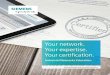 Your network. Your expertise. Your . 8596b4ff-f114... · Your certification. Industrial Networks Education