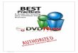 Best Practices V1.9 April18 - dvdnowcsportal.comdvdnowcsportal.com/Documents/Manuals/Best Practices... · 4! Tableof!Contents!!_____! INTRODUCTION!.....!5!