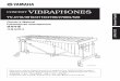 CONCERT VIBRAPHONES - Yamaha · 4 Safety Precautions Please obey the following instructions in order to use your vibraphone in a safe manner. Particularly in the case of children,