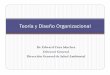 Teoría y Diseño Organizacional · un Programa Comunitario de Capacitación Laboral Nivel 4 ... EVOLUCIÓN DE LA TEORÍA Y EL DISEÑO ORGANIZACIONAL ... empowerment Cambio organizacional