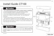 PG 1 Install Guide CT100 - Lorenz HD | The home … · PG 1 Install Guide CT100 Caution • Turn off electricity to the HVAC system before installing or servicing thermostat or any
