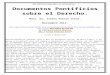  · Web viewDocumentos Pontificios sobre el Derecho. Mons. Dr. Isidro Puente Ochoa. Noviembre. 2013