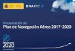 Plan de Navegacion Aérea 2017-2020 - lamoncloa.gob.es€¦ · continuidad de los servicios +9% El reto de la seguridad . ... · Tecnologías satelitales (ADS-B, EGNOS) · Red de