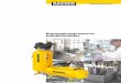 Stempelkompressorer Industrikvalitet - KAESER Danmark · K 250-2 K 350-2 K 500-2 K 700-2 K 1000-2 K 1300-2 K 1600-2 KCT 110 230 420 1500 180 401 550 840 1000-2 Indsugningskapacitet