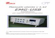 Manua le utentev1.42 EMG-USB - OT Bioelettronica … ITA.pdf · Manua le utentev1.42 EMG-USB Amplificatore per segnale elettromiografico Leggere attentamente il manuale utente prima
