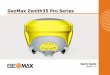 GeoMax Zenith35 Pro Series · Read and follow the User Manual on the accompanying data storage device before using the product. ... • Hereby, GeoMax AG, declares that the radio