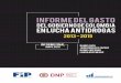 Informe final - pensamientopenal.com.ar€¦ · Gasto de la lucha contra las drogas 2013 - 2015 ... BGECPD Boletín de Gasto del Estado Colombiano frente al Problema de las Drogas
