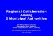 Regional Collaboration Among 3 Municipal Authorities · Regional Collaboration Among 3 Municipal Authorities ... Forest Park Water ... dismisses lawsuit from protesters and allows