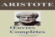 Aristote : Oeuvres complètes Extrait - arvensa.com · vous souhaitez être informé de nos actualités et des mises à jour de cette édition, nous vous invitons à vous inscrire