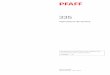 F-SEI1-2 335 INSTRUCTION MANUAL.pdf · Réimpression, reproduction et traduction - même partielle - du manuel d’utilisation PFAFF ... de couture avec les dispositions de l’UE