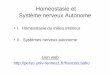 Homéostasie et Système nerveux Autonome · 1. Concept d’homéostasie (fin 19 ème siècle) – Claude Bernard 1865 dans son livre « Introduction à l’étude de la médecine