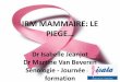 IRM MAMMAIRE: LE PIEGE… - isalabrussels.beisalabrussels.be/files/04 J jeanjot IRM mammaire.pdf · technique d’imagerie du sein. ... lobulaire QSI droit. Courbe signal de la lésion