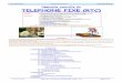 Approche concrète du TELEPHONE FIXE (RTC) .2008-06-14 · AIX-MARSEILLE ELECTRONIQUE (Escolano 31-07-2006)