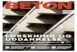BETON · BETON NUMMER 4 NOVEMBER 2017 30 HVIDOVRE STRANDPARK Funktionel betonkunst 32 FORSYNING ER UDFORDRING Sand og sten til beton 24 KOMPETENCELØFT NØDVENDIGT