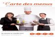 Carte des menus - 3ifa.fr · Moules à la Normande Faux Filet Bercy Tarte Alsacienne Mercredi 7 Janv. 12 € ... Sauté de veau Moldave Crêpes flambées Jeudi 15 Janv. 12 € 