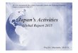 プレゼンテーション1 · 2(Yh AIAA International Space Planes, Hypersonic Systems and Technology Conference Glasgow, Scotland 6-9 July 2015 Japan 's Activities Global Report