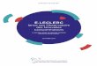 E.LECLERC · l’impact des grandes crises sanitaires sur les attentes et les exigences du consommateur en termes de traçabilité, ... vs propriété, collaboratif vs pyramidal 