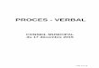PROCES - VERBAL - ville-rognac.fr · La présente décision modificative permet d’ajuster les crédits en cours d’exercice. Les sections de fonctionnement et d'investissement