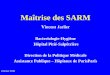 Maîtrise des SARM - collegebvh.org · Sud-Ouest (1998) 36 41 0,92 Sud-Est 126 26 0,84 Total 345 33a 0,87b * Dénominateur : a) 23 ... (CCLIN Paris-Nord) 1998. VJarlier 2010 MDR program