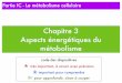 Chapitre 3 Aspects énergétiques du - ekladata.comekladata.com/bcpst1rostand.eklablog.fr/perso/Metabolisme/Diapo... · ubiquinone : transporteur membranaire mobile UQ + 2 e-+ 2 H+