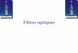 Fibres optiques - xhinfray.free.frxhinfray.free.fr/A2/phyond/Opt3 Fibres Optiques.pdf · Progression de la fibre Une seule fibre optique peut transmettre autant d'information qu'un