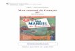 Mon manuel de français 8P - edu.ge.chedu.ge.ch/.../files/ressources/telecharger/mmf_8p_rev_2016.08.pdf · journaux, d'albums et autres produits dérivés. Des revues spécialisées,