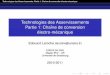 Technologies des Asservissements Partie 1: Chaîne de ...eavr.u-strasbg.fr/~laroche/student/MasterISTI/PresTA.pdf · Régime triphasé équilibré ... Diode de redressement, diode