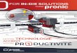 FOR IN-DIE SOLUTIONS - pronic.compronic.com/mailing/201804/img/Indie-Automation-FR-web.pdf · Depuis sa création en 1989, Pronic est devenu le leader mondial des solutions de taraudage