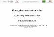 Reglamento de Competencia Handball - .HANDBALL REGLAS Regla 1 - EL CAMPO DE JUEGO 1:1 El campo de