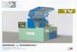 Macchina tipo TV - Calderbrook€¦ · Diàmecrö minimo realizable Diametro realizZObil¿ ... THIS MACHINE CAN BE USED: to manufacture rods-straight dowels-round rods-plastic material