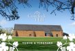 VENUE & VINEYARD - copdockhall.com€¦ · Large partitions Overnight car parking Venue-only charges for 2019 WEEKEND WEDDINGS (inc VAT) (Friday to Sunday and Bank Holidays) ... Emma