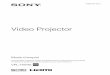 Video Projector - cc.cnetcontent.com · Pour régler la position verticale ... 25% 25%1 largeur d’écran: Position de l’image décalée au maximum vers la gauche: Position de