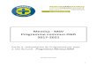 Memisa - MSV Programme commun DGD 2017-2021 - .1 Memisa - MSV Programme commun DGD 2017-2021 Partie