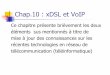 Chap.10 : xDSL et VoIP - igt.netigt.net/~ngrenon/UdeM/cours/INF3270/Notes de cours/chap10.pdf · Faisceaux hertziens ... Performances basées sur les techniques de modulation et de