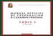 FARIS 3 - Fédération Royale Marocaine des Sports ... · endurance et les arts équestres traditionnels (Tbourida). ... Fédération Royale Marocaine des Sports Equestres B.P.742